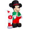 Disney Mickey with Noel Sign Christmas Inflatable